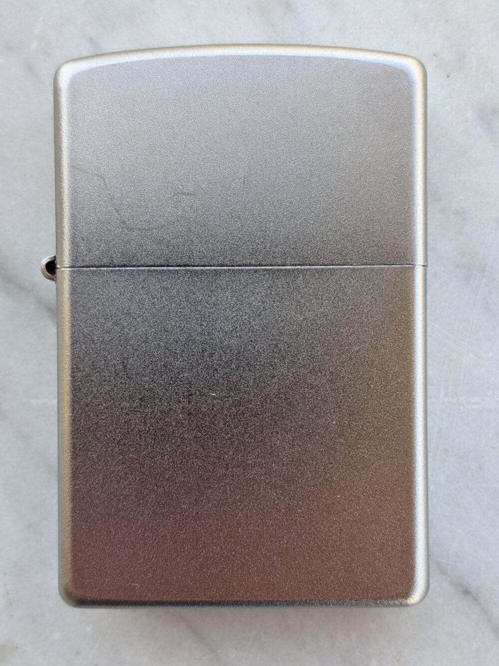 2011 Plain Zippo Lighter E 11 Used, No Fluid, No Flint